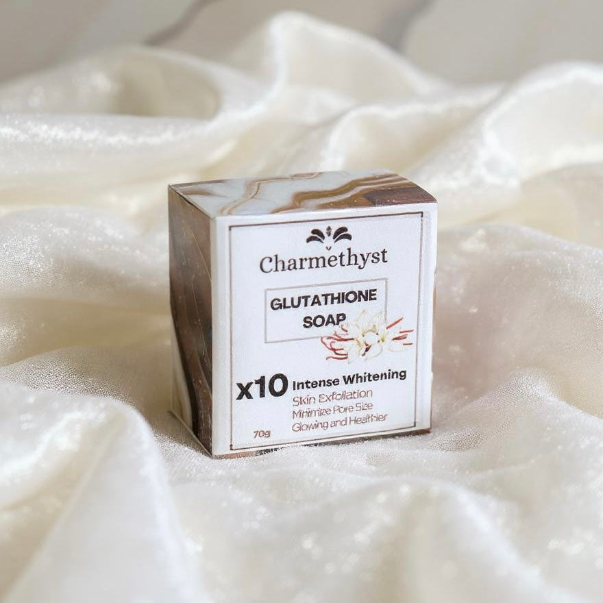 Charmethyst Glutathione Soap (Natural whitening)